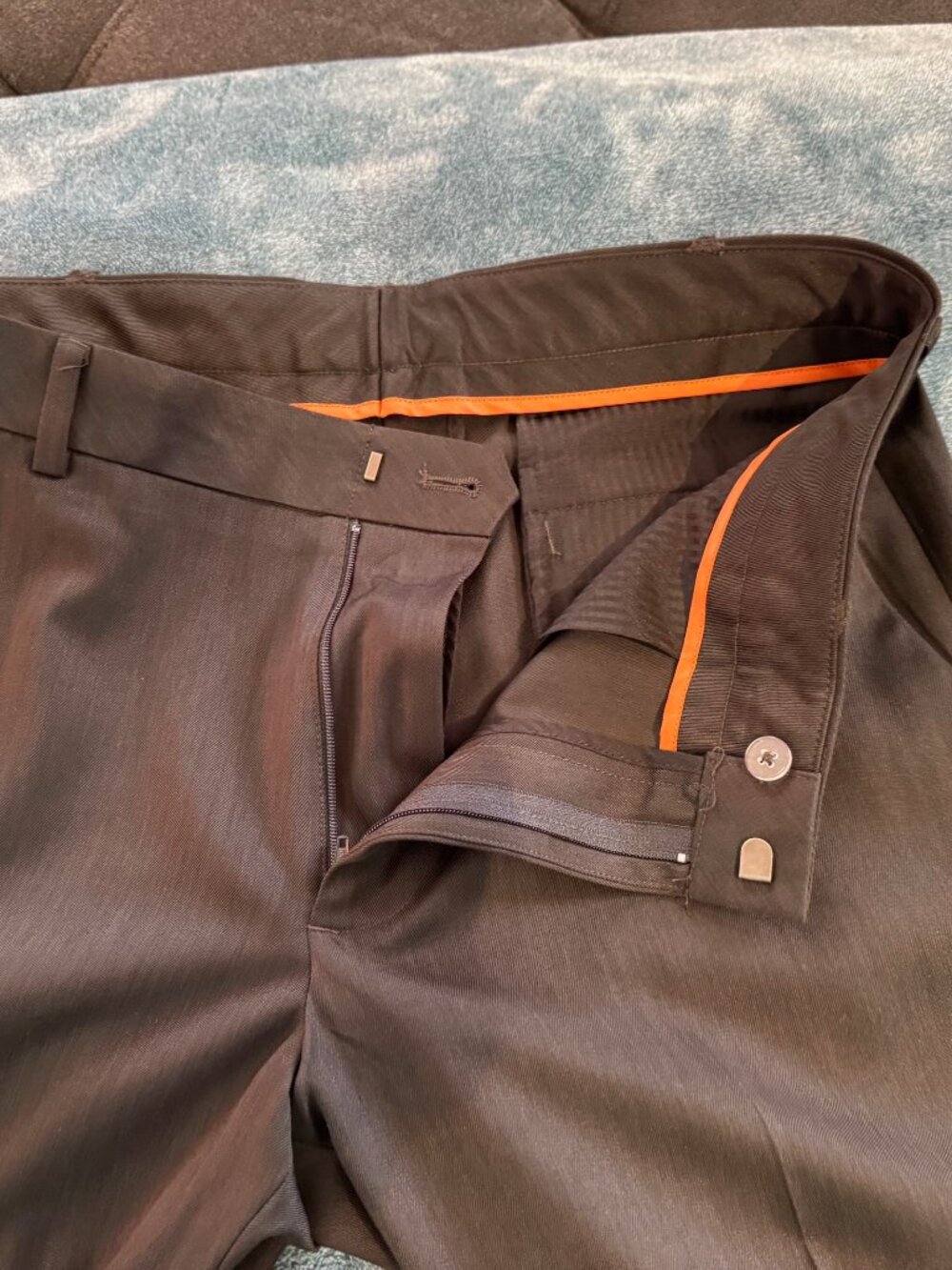 Van Heusen Ultimate Traveler Men's Flat-Front Pants- Black 32x30